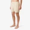 Gestreifte, strukturierte Retroshorts in mittlerer Länge für Herren