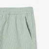 Gestreifte, strukturierte Retroshorts in mittlerer Länge für Herren