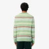Gestreifter Alpaka-Wollpullover für Herren