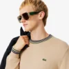 Gestreifter Baumwoll-Jersey-Pullover für Herren
