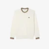 Gestreifter Baumwoll-Jersey-Pullover für Herren
