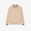 Gestreifter Baumwoll-Jersey-Pullover für Herren