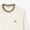 Gestreifter Baumwoll-Jersey-Pullover für Herren