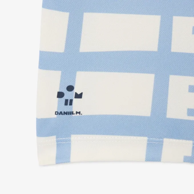 Gestreiftes Piqué-Tennis-Poloshirt für Jungen