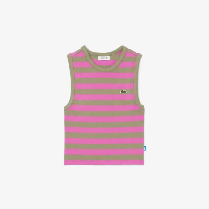 Gestreiftes Ripp-Tanktop für Kinder