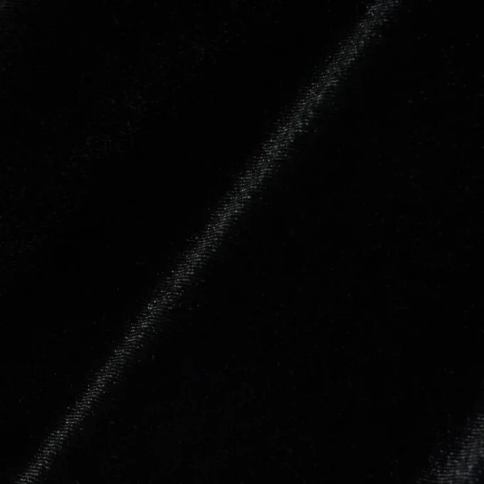 Glänzendes Stretch-Velours-Poloshirt für Mädchen