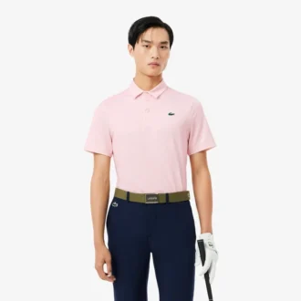 Golf-Poloshirt mit Regular Fit und Aufdruck