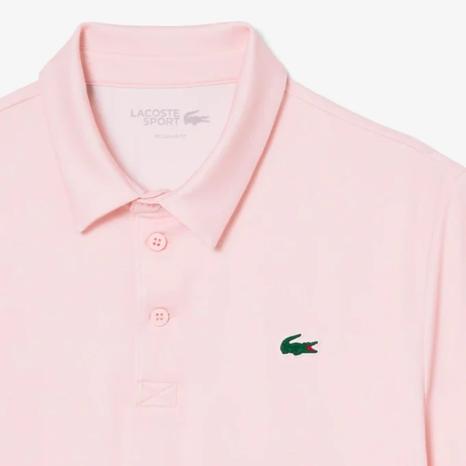 Golf-Poloshirt mit Regular Fit und Aufdruck