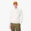 Golfpullover für Herren aus geripptem Strick mit Reißverschluss