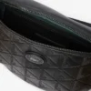 Gürteltasche aus geprägtem Leder mit Monogramm
