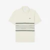 Hergestellt in Frankreich Klassisch geschnittenes gestreiftes Poloshirt