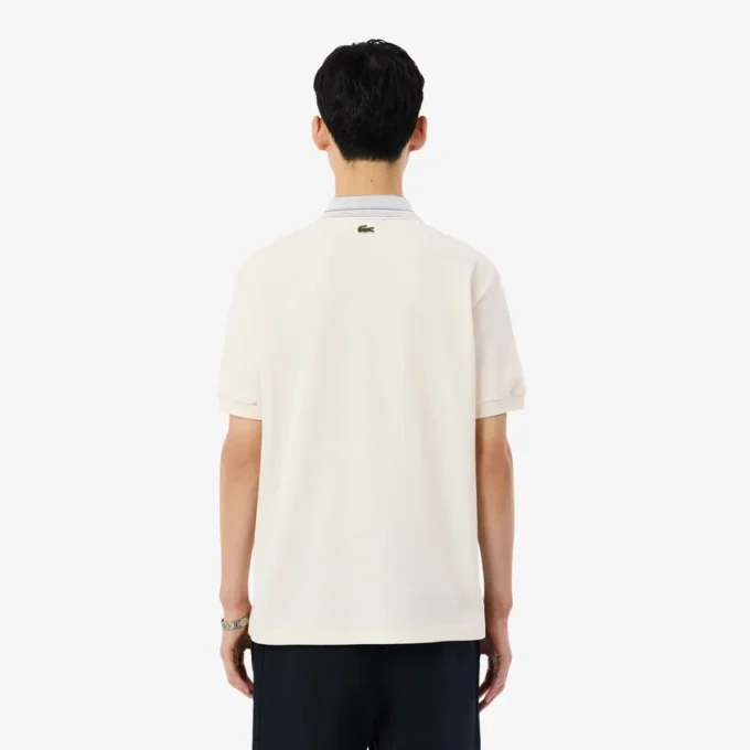 Hergestellt in Frankreich Poloshirt mit klassischer Passform und Emblem