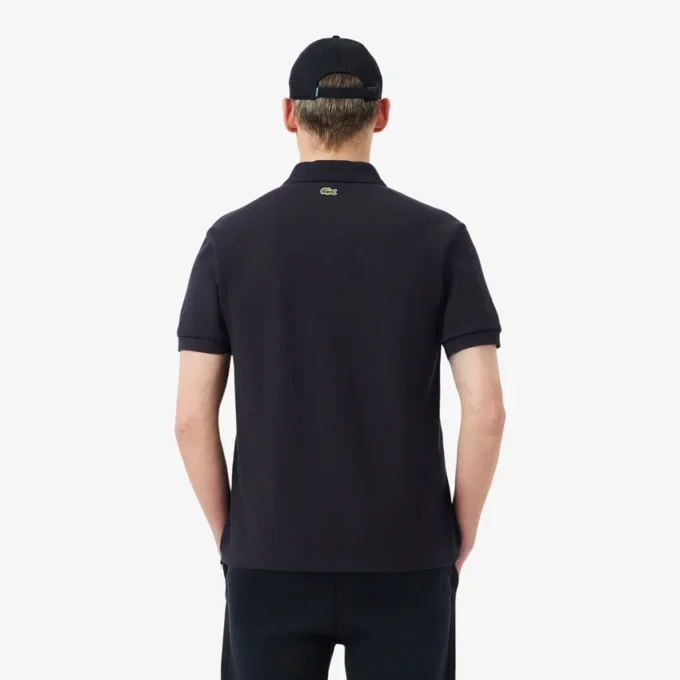 Hergestellt in Frankreich Poloshirt mit klassischer Passform und Emblem