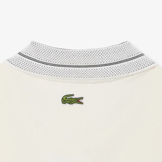 Hergestellt in Frankreich Poloshirt mit klassischer Passform und Emblem