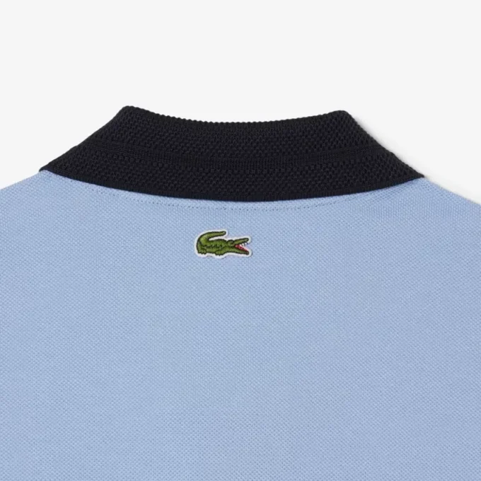Hergestellt in Frankreich Poloshirt mit klassischer Passform und Emblem