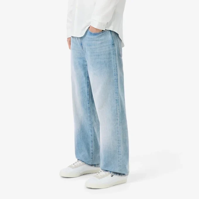 Herren-5-Pocket-Jeans in geradem Schnitt, Indigo