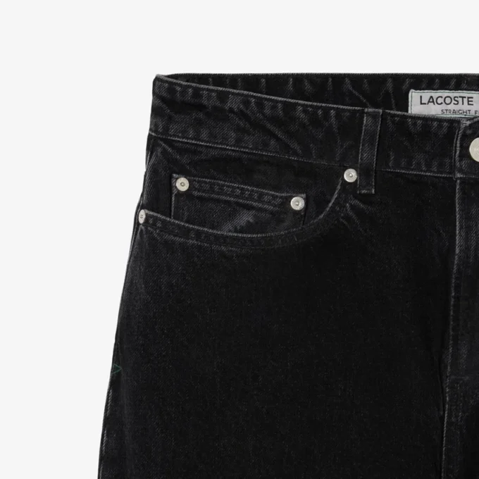 Herren-5-Pocket-Jeans in geradem Schnitt, Indigo