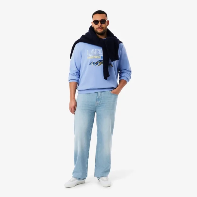 Herren-5-Pocket-Jeans in geradem Schnitt, Indigo