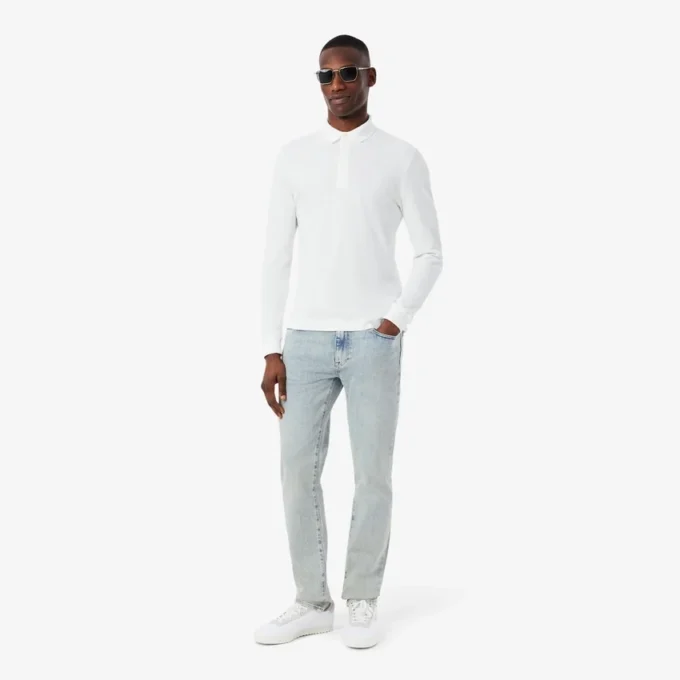 Herren-5-Pocket-Jeans in Slim Fit, Indigo