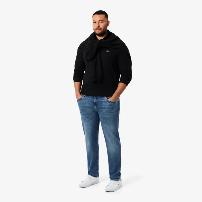 Herren-5-Pocket-Jeans in Slim Fit, Indigo