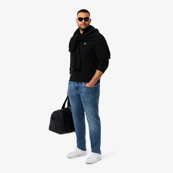 Herren-5-Pocket-Jeans in Slim Fit, Indigo