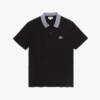 Herren-Baumwoll-Poloshirt mit kontrastierendem Kragen