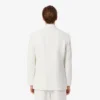 Herren-Blazer mit doppelter Knopfleiste und gesticktem Heritage-Emblem