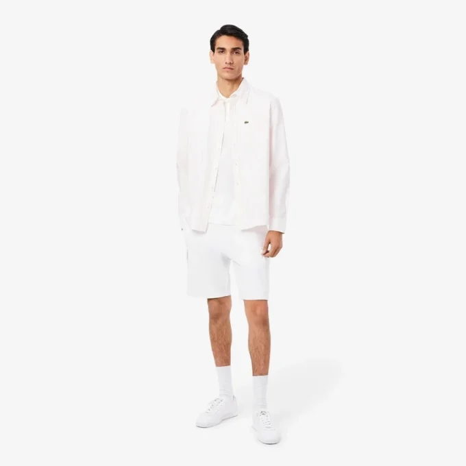 Herren-Cargo-Shorts aus Baumwollfleece