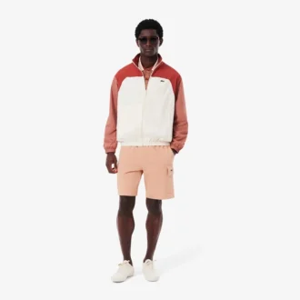 Herren-Cargo-Shorts aus Baumwollfleece