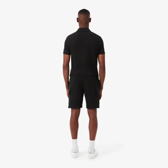Herren-Cargo-Shorts aus Baumwollfleece