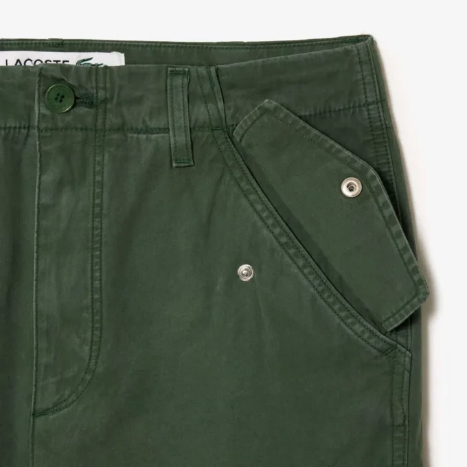 Herren-Cargohose aus Baumwolle mit gerader Passform