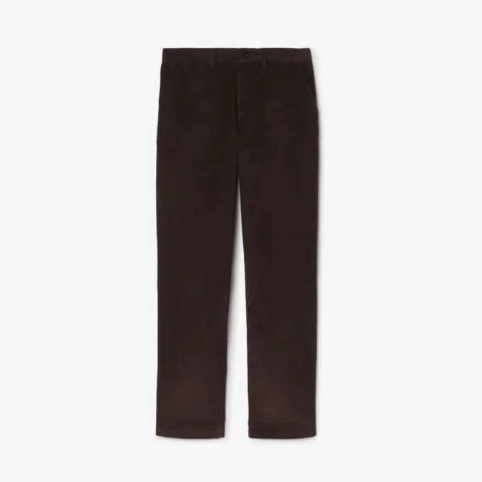 Herren-Chino-Hose aus Cord in Regular Fit