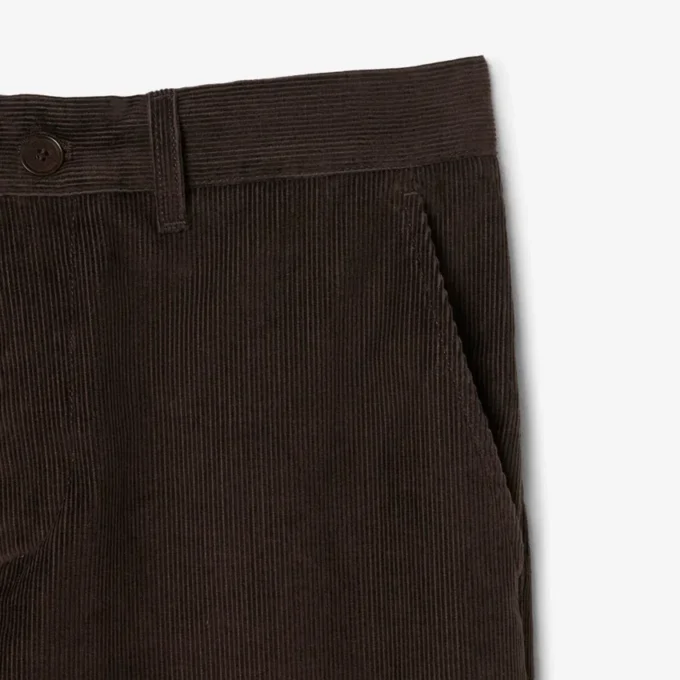 Herren-Chino-Hose aus Cord in Regular Fit