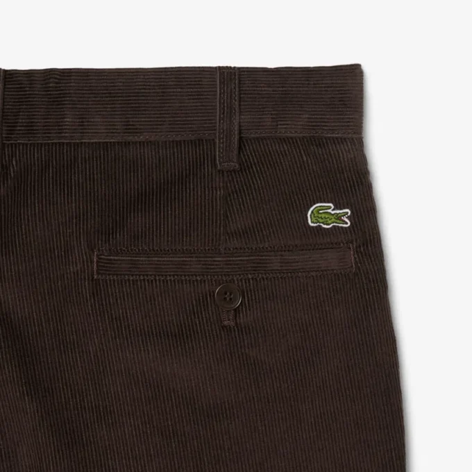 Herren-Chino-Hose aus Cord in Regular Fit