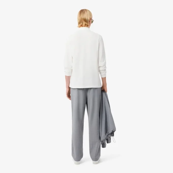 Herren-Chino-Hose aus Wollflanell in Regular Fit
