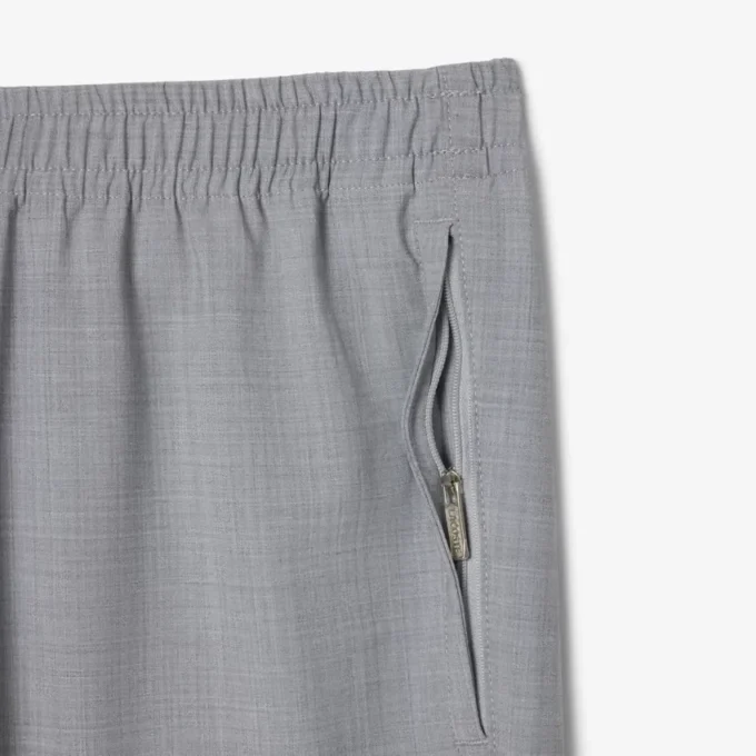 Herren-Chino-Hose aus Wollflanell in Regular Fit