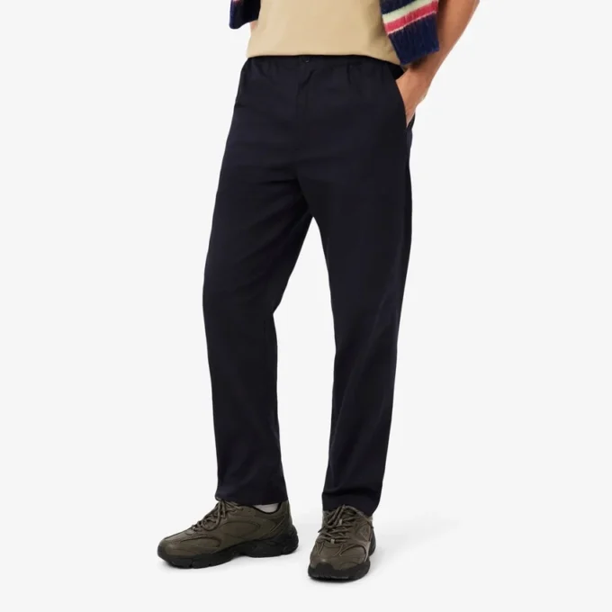 Herren-Chinohose aus Baumwolle in Regular Fit