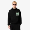Herren-Fleece-Hoodie mit Aufdruck