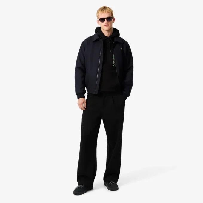 Herren-Fleece-Hoodie mit Aufdruck