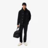 Herren-Fleece-Hoodie mit Mehrfachdruck