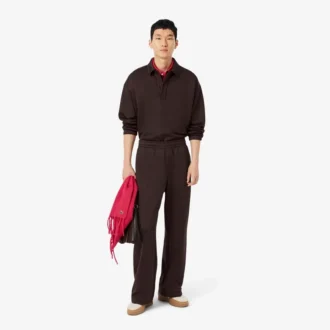 Herren-Fleece-Jogginghose in lockerer Passform