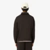 Herren-Fleece-Poloshirt in lockerer Passform
