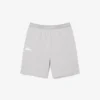 Herren-Fleece-Pyjama-Shorts in gerader Passform