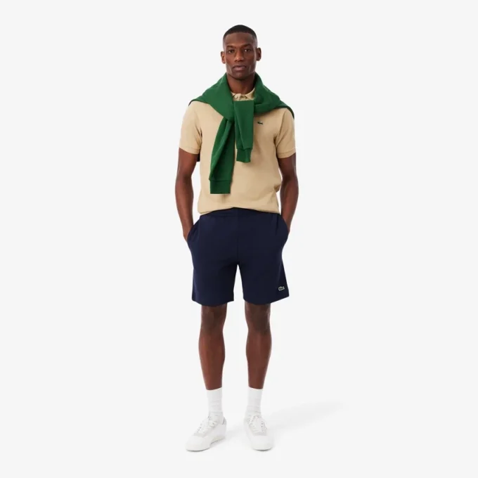 Herren-Fleece-Shorts in Regular Fit