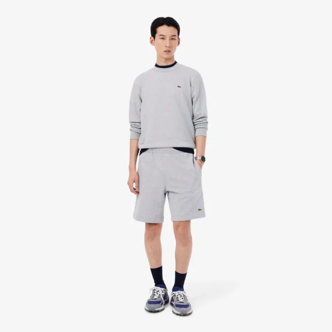 Herren-Fleece-Shorts in Regular Fit