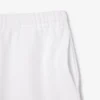 Herren-Fleece-Shorts mit Regular-Fit und Text-Stickerei