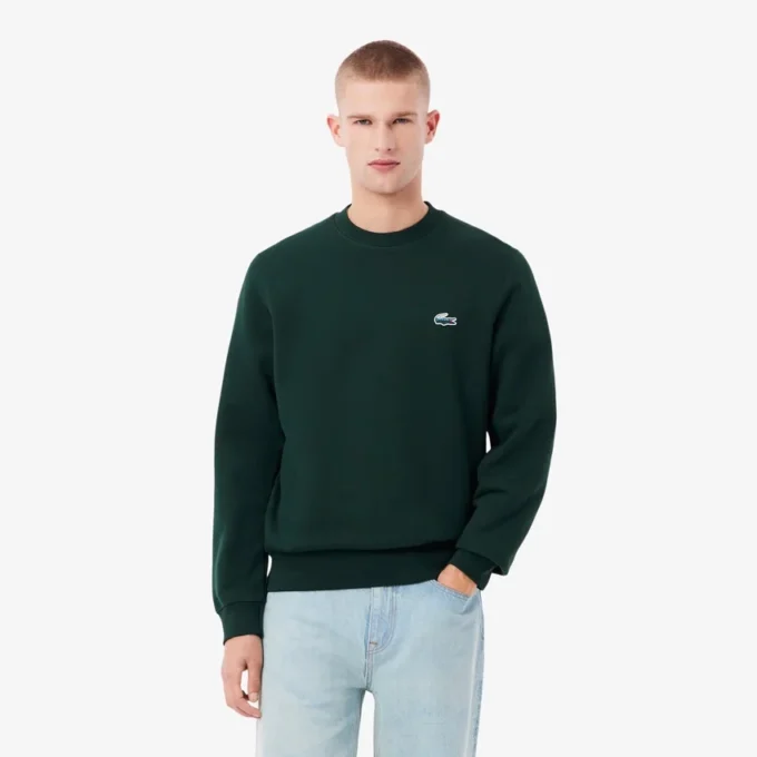 Herren-Fleece-Sweatshirt „Landscape Crocodile“