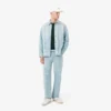 Herren-Fleece-Sweatshirt „Landscape Crocodile“