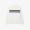 Herren-Fleece-Sweatshirt mit Farbblock-Design