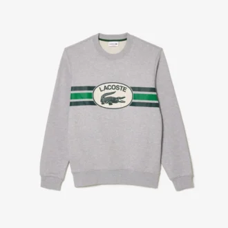 Herren-Fleece-Sweatshirt mit Grafikprint